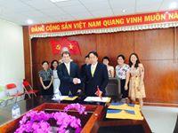 Mr. Alon Melchior at Tra Vinh university